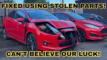 WE BOUGHT A SALVAGE FIESTA FROM COPART AND FOUND A RINGER