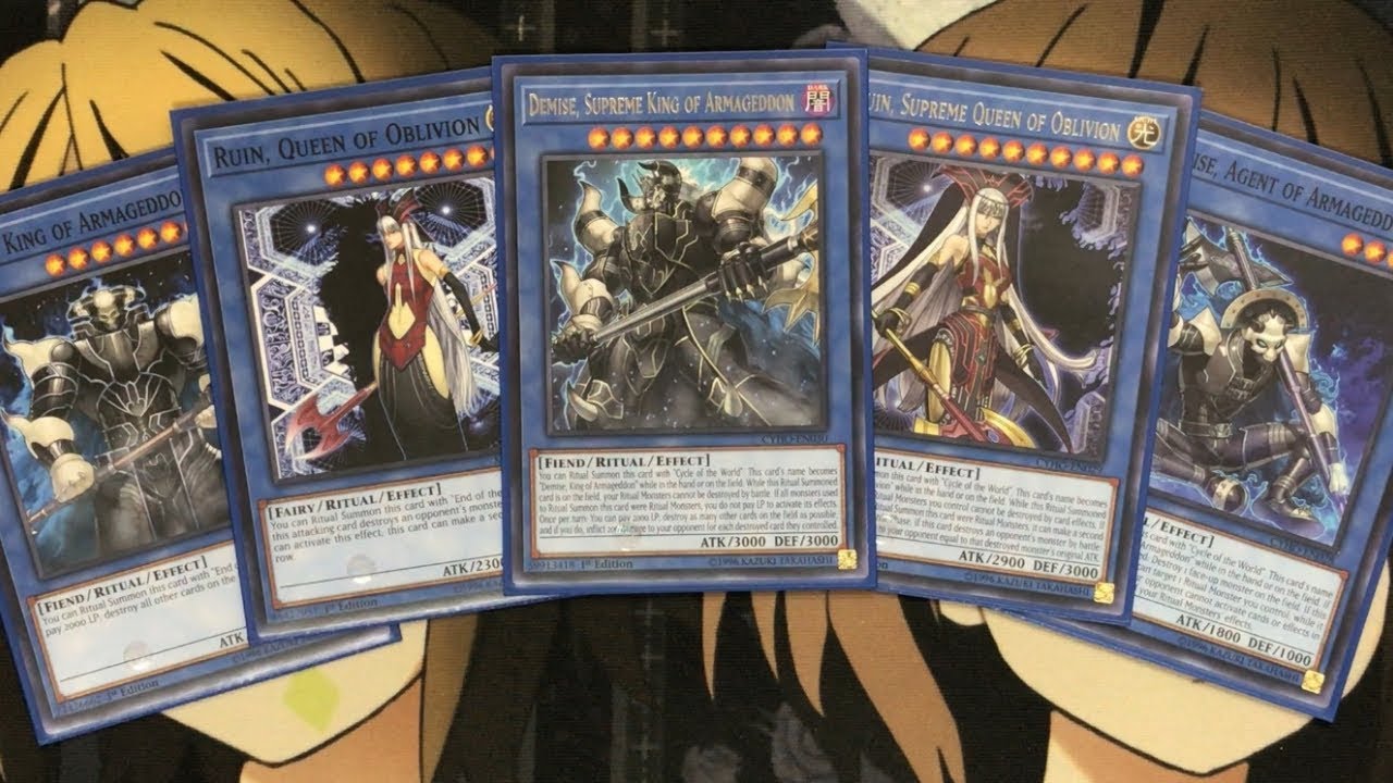 yugioh demise deck Amazon.com: Complete Custom Deck for Yu-Gi-Oh! main image 1
