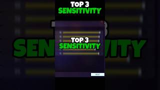 Top 3 sensitivity in free fire 😱