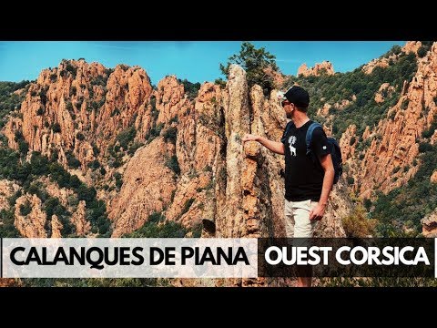 VISITER LES CALANQUES DE PIANA EN CORSE - VLOG VOYAGE OUEST CORSICA