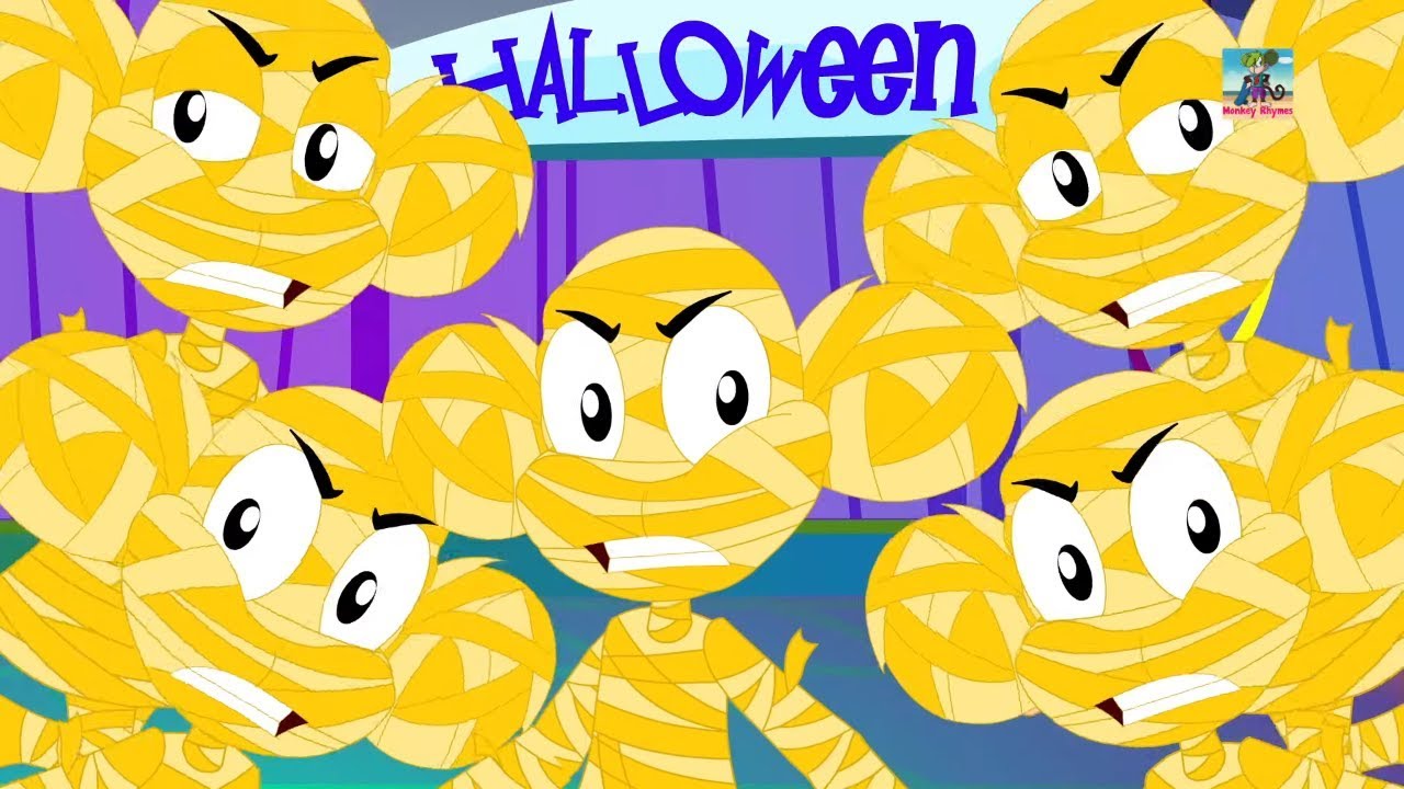 Happy Halloween  Scary Nursery  Rhymes  For Kids Spooky 