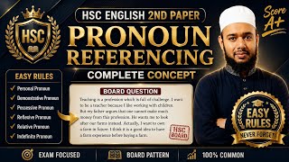 Pronoun Reference | HSC English Grammar | English 2nd Paper