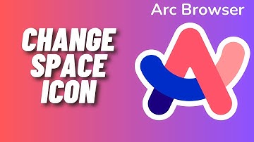 How to Change Icon of Space in Arc Browser