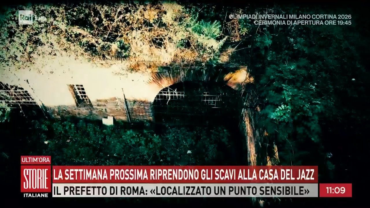 Riprendono gli scavi alla casa del jazz - Storie italiane 06/02/2026