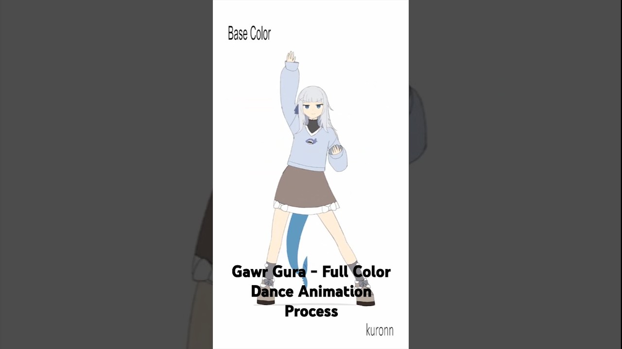 Full Color Animation Process 