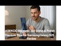 🧲 CASEKOO Magnetic 360 Stand & Polish Titanium Blue for Samsung Galaxy S25 Review 🛡️