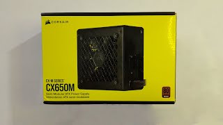 Unboxing E Instalación Corsair Cx650M