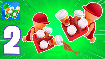 Coffee Break - Cafe Simulation Gameplay Walkthrough Part 2 - Tutorial Build A Café (Android,iOS)