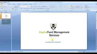 Lecture 1 - CFM Market Profile Course Introduction