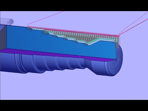 CNC Lathe programming examples with drawing ROOK - YouTube