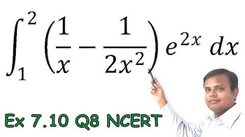 Integrals Exercise 7.10 Q8 NCERT Class XII | IIT JEE