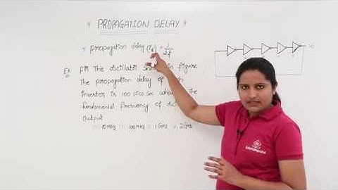 Propagation Delay & Example