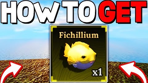 How To GET & USE FICHILLIUM in The Forge! Roblox