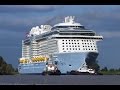 Emsüberführung / River Conveyance Quantum of the Seas | third largest Cruiseship in the World!