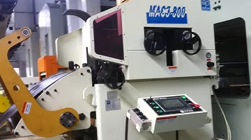 Coil Feeding lines decoiler straightener feeder machine for auto punching line working