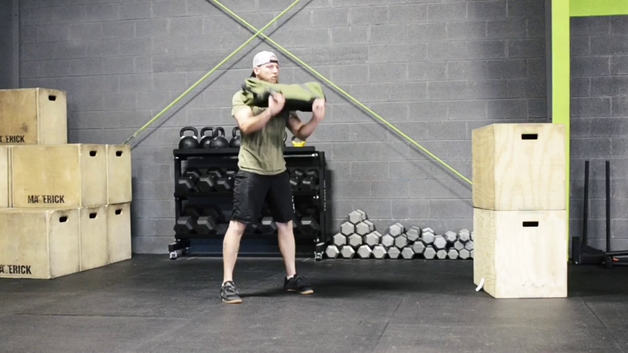 Hunting Fitness FIT 4 THE HUNT Demo 3 (Sand Bag movements 1) YouTube