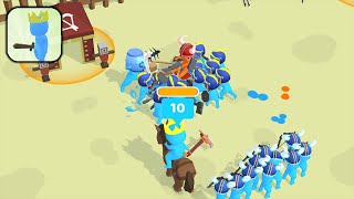 Crowd Conflict - Stick War Army Commander Base Defense Game - Part 2 - Gameplay Walkthrough