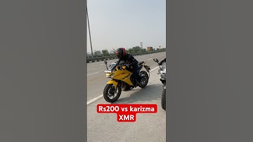 KARIZMA XMR vs RS200 Drag Race 🔥🔥 machine rules
