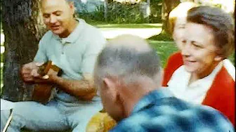 Family Cookout 1960s