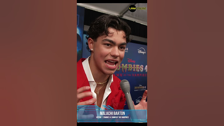 Malachi Barton Stoked to Be at Zombies 4: Dawn of the Vampires Premiere