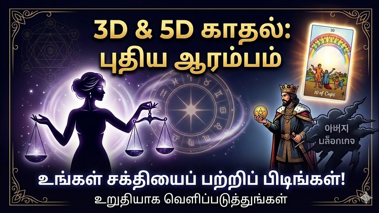 🧿 | 5D to 3D OS Upgrade | காலச் சக்கரம் சுழல்கிறது: உங்கள் காதல் வாழ்க்கையில் ஒரு புதிய ஆரம்பம்!