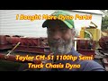 I Bought a Semi Truck Chassis Dynamometer ! Taylor CM-51 1100 continuous hp @ 80-90Mph