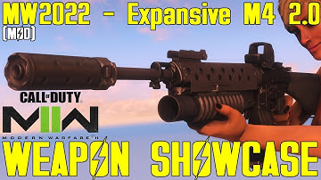 Fallout 4: MW2022 - Expansive M4 2.0 - Weapon Mod Showcase