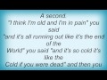 Cure - Plainsong Lyrics