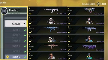 CLAIMING 2023 Rank Rewards with ELITE TOKENS in COD Mobile!!