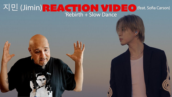 지민 (Jimin) Rebirth + Slow Dance (feat. Sofia Carson) Live: Reaction by DJ/Producer Frankie Biggz