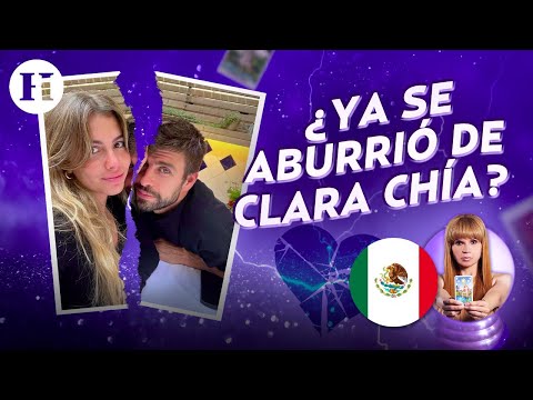 ¿Dejó a Clara Chía por una mexicana? Mhoni Vidente revela qué pasará con Piqué y sus relaciones