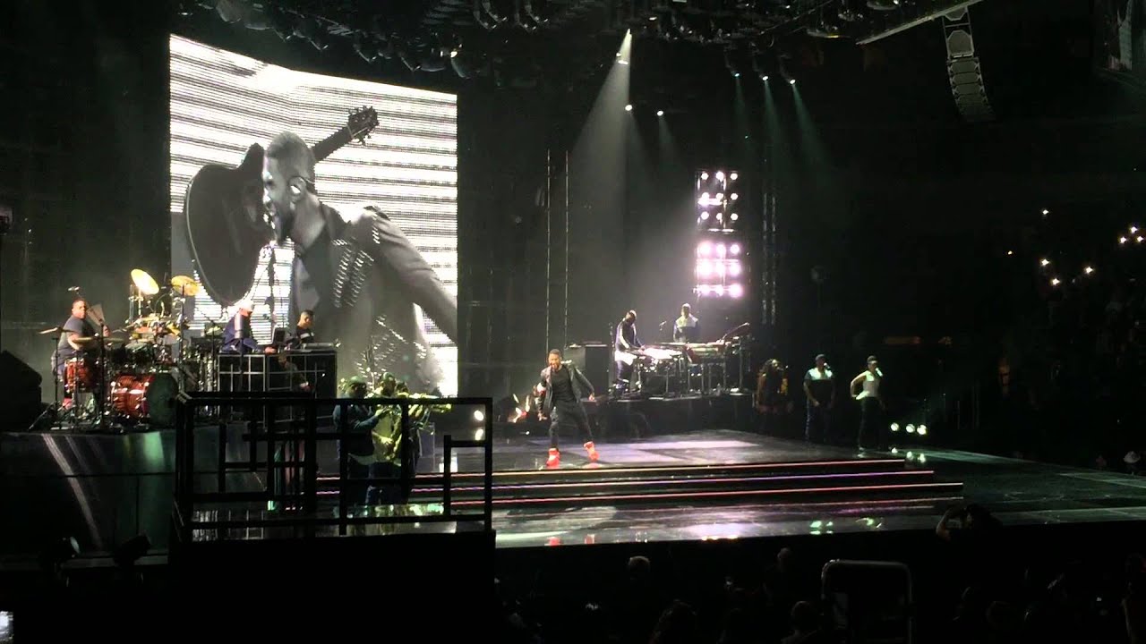 Usher live American Airlines Center My Way Dallas, TX (UR