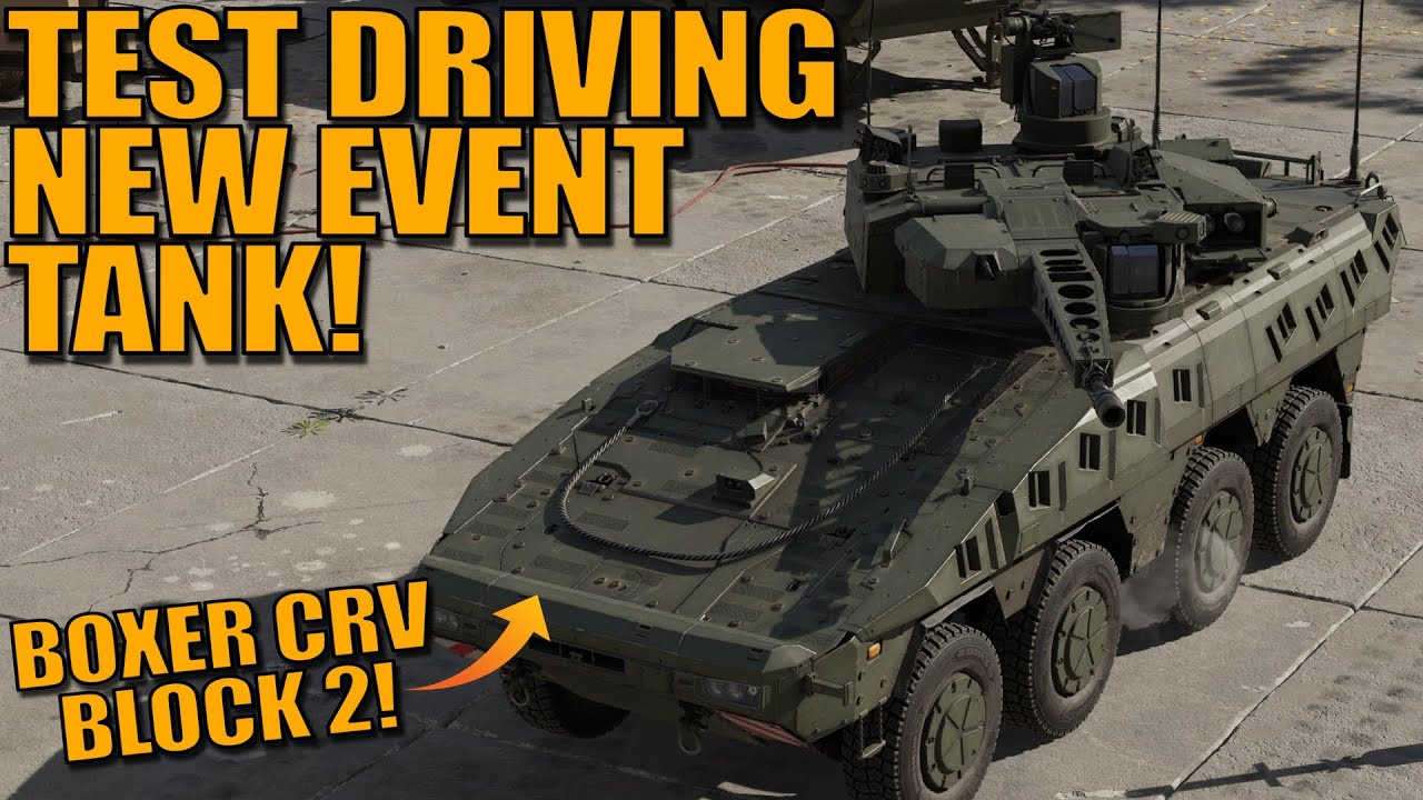 TEST DRIVING the NEW EVENT TANK? The AUSTRALIAN BOXER CRV Block 2 ...