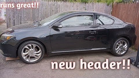 08 scion tc new header!!