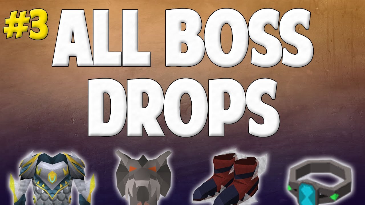 Runescape 2017 | Road to All Boss Drops #3