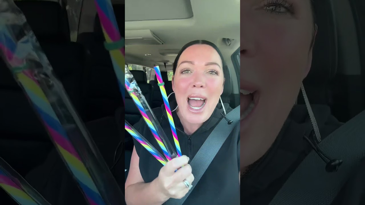 Free reusable straws today! 