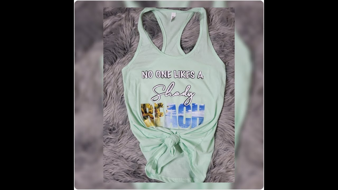 summer-tank-top-how-to-place-image-in-text-cameo-tutorial-youtube