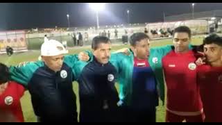 اخر رساله من المدرب قيس محمد صالح للاعبي المنتخب اليمني للناشئين قبل المباراة النهائية ضد السعودية