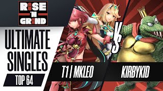 T1 | MkLeo vs. KirbyKid - Ultimate Singles Top 64 - Rise 'N Grind