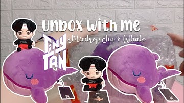TinyTAN plush whale and TinyTAN Jin | Army Diary | kimmy stories