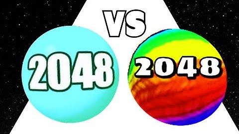 Blob merge 3D (vs) 2048 balls | Fun gameplay |