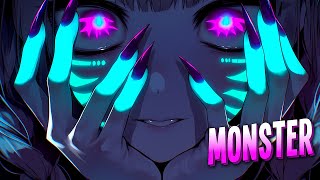 Nightcore - Monster | LUM!X & Gabry Ponte [Sped Up]