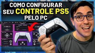 Como CONFIGURAR o CONTROLE de PS4/PS5 no PC (DUALSENSE)? Passo a Passo screenshot 4