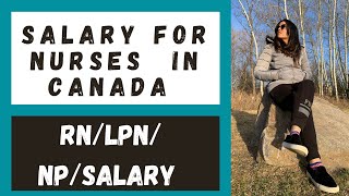 Salary for Nurses in Canada: RN, LPN, NP | Nursing pay Ontario