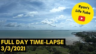Darwin Wet Season 2020/21 | Video #95 | Full Day Time-Lapse Over Darwin Harbour | 3/3/2021