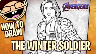 How to Draw THE WINTER SOLDIER (Avengers) | Narrated Step-by-Step Tutorial