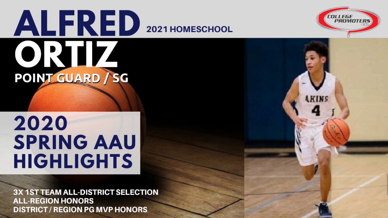 Alfred Ortiz | PG/SG | 2020 Spring AAU Highlights c/o 2021