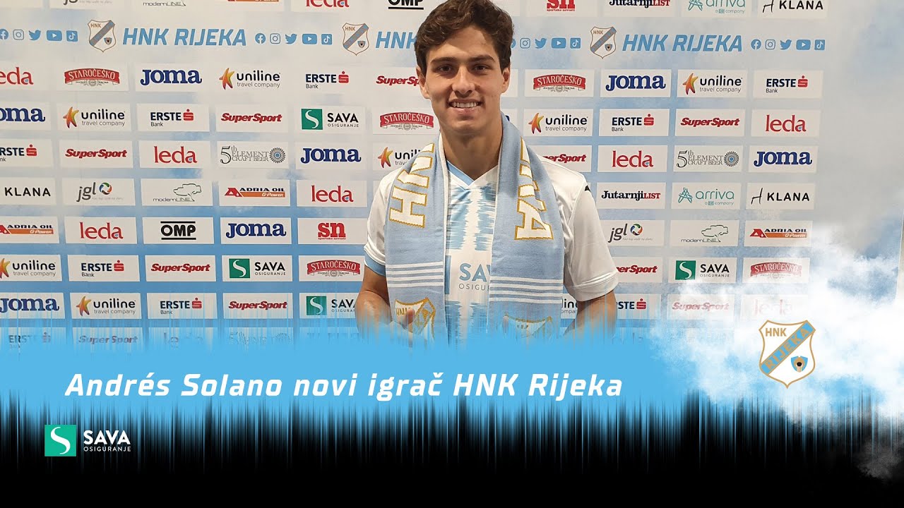 Andrés Solano novi igrač HNK Rijeka