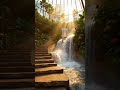 The Rainforest Waterfall Staircase #home #design #architecture