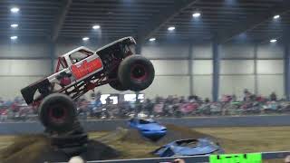 Out Law Monster truck at the (Monster truck wars) at Tallmadge summit County Fair Grounds 4/29/23